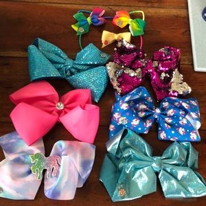 Jojo Siwa hair bows and headband